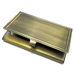 Business Card Holder Bronze